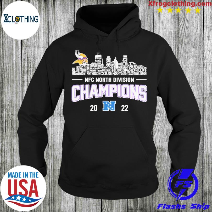 Minnesota Vikings NFC North Champions Shirt, Hoodie