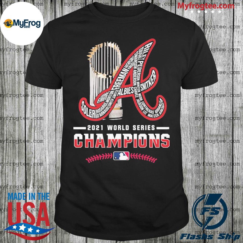 MLB Atlanta Braves 2021 World Series Champions shirt, hoodie