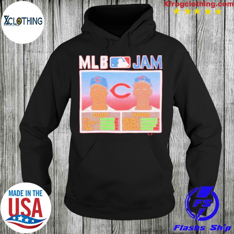 Mlb Jam Cleveland Larry Doby And Satchel Paige Logo Shirt, hoodie