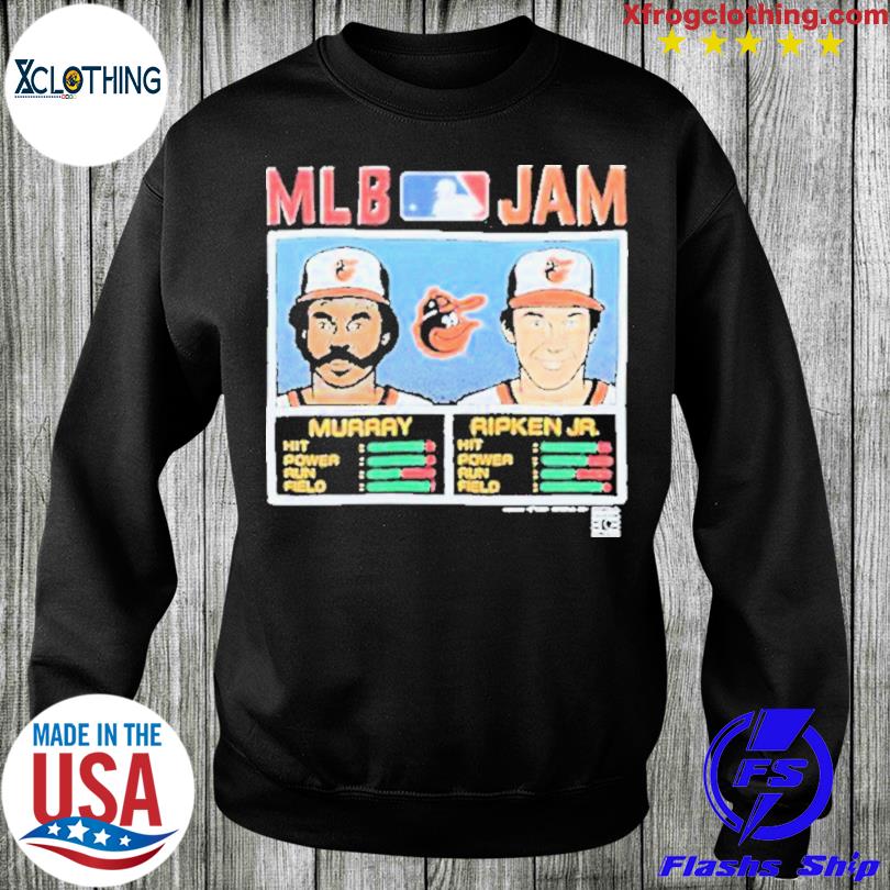 Official mlb Jam Murray and Ripken Jr shirt, hoodie, sweater, long