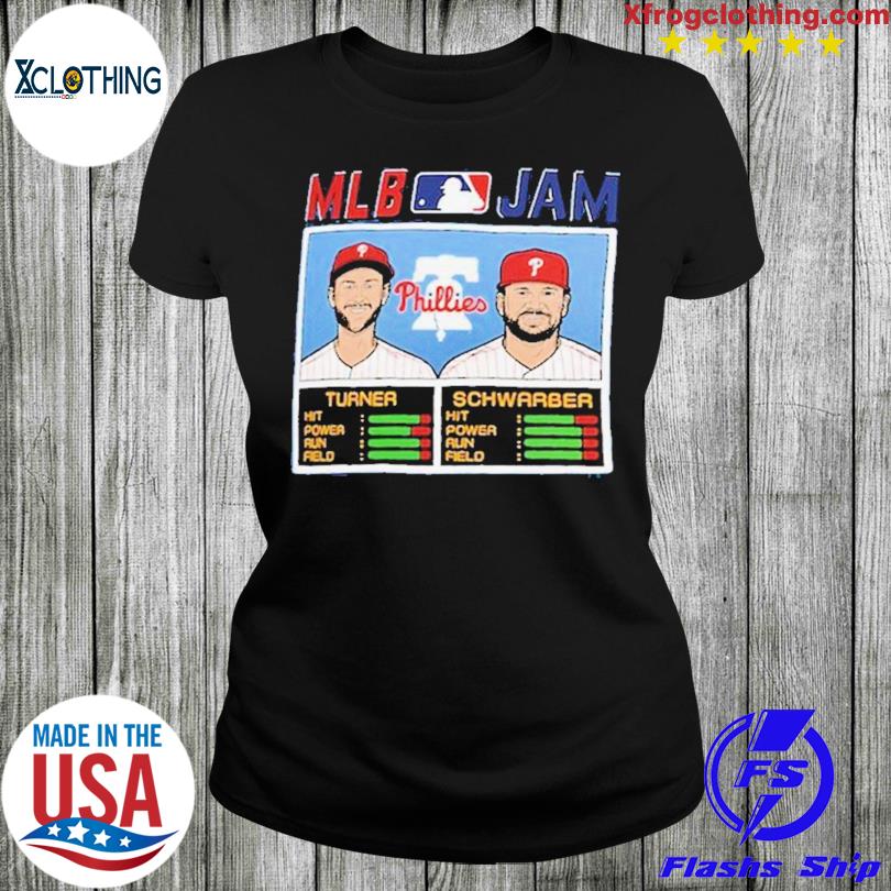 Mlb Jam Trea Turner Kyle Schwarber Philadelphia Phillies Homage Shirt