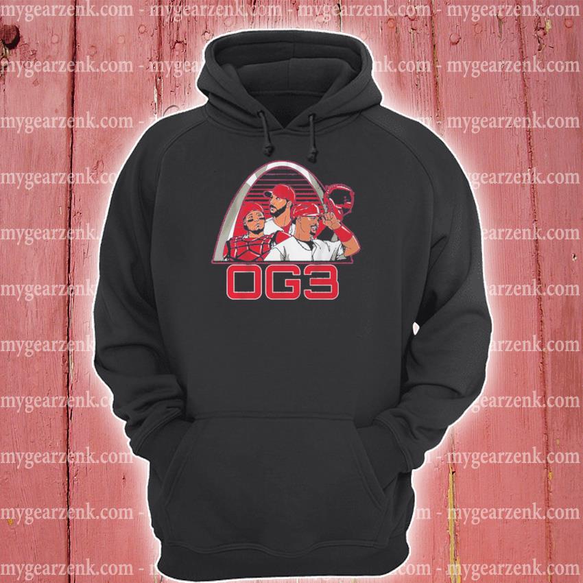 Top Molina Wainwright Pujols OG3 STL Shirt, hoodie, sweater, long sleeve  and tank top