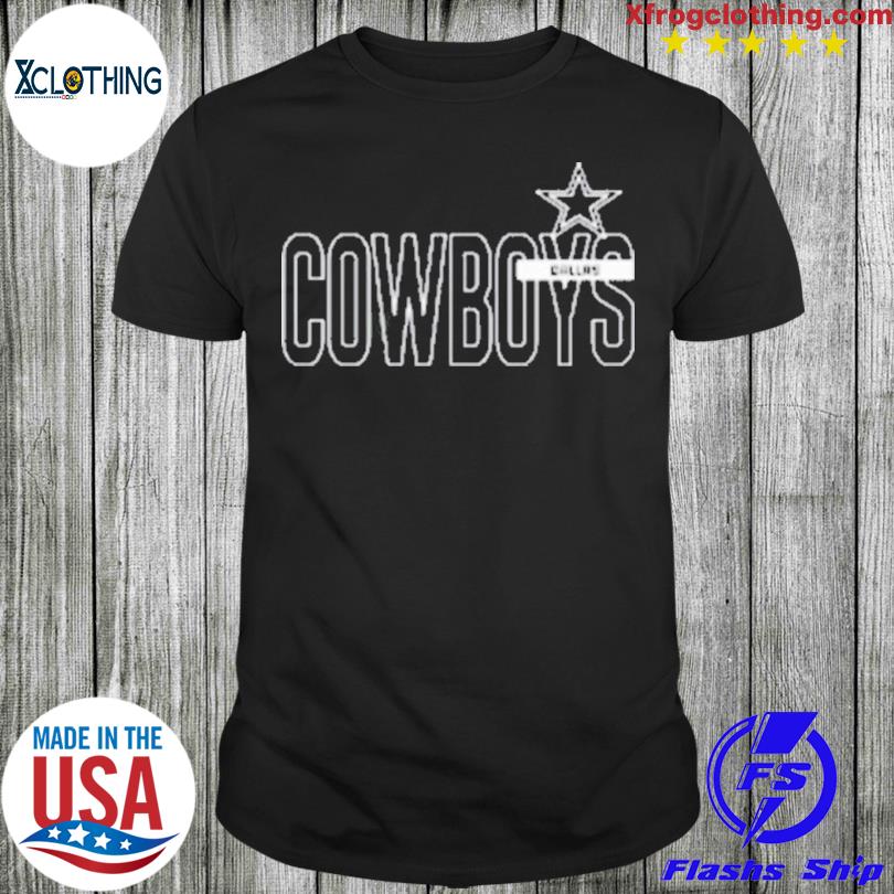 Navy Dallas Cowboys Performance Team shirt