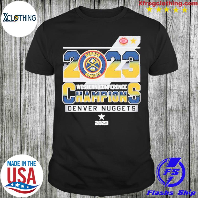 NBA Denver Nuggets 2023 Western Conference Champions T-Shirt