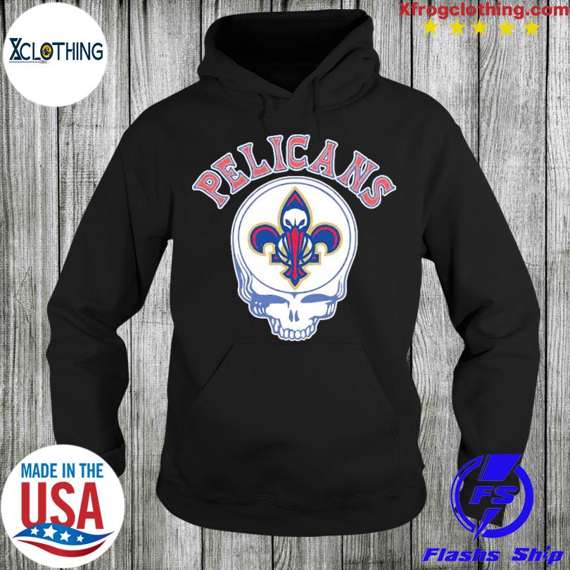 NBA Grateful Dead Pelicans Shirt Black, hoodie, sweater and long