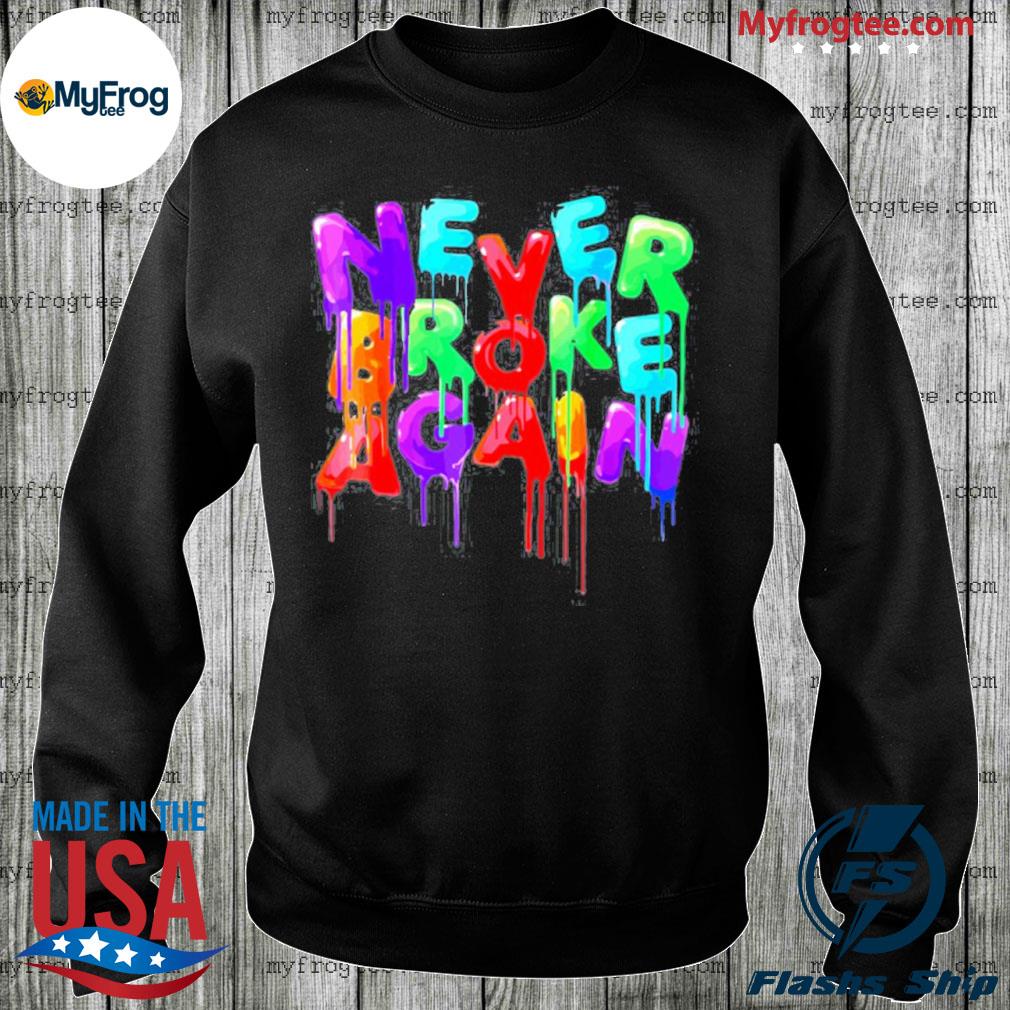 Official never Broke Again Fighter Anime NBA YoungBoy T-Shirts, hoodie,  tank top, sweater and long sleeve t-shirt