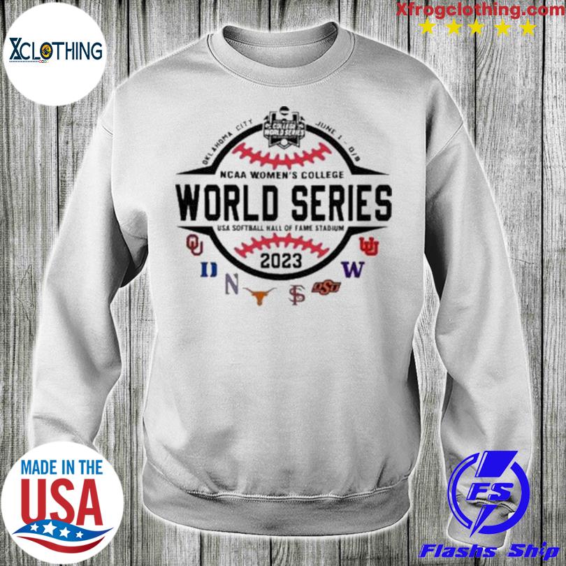 Ncaa 2023 Softball Women'S College World Series 8 Team shirt, hoodie,  sweater and long sleeve