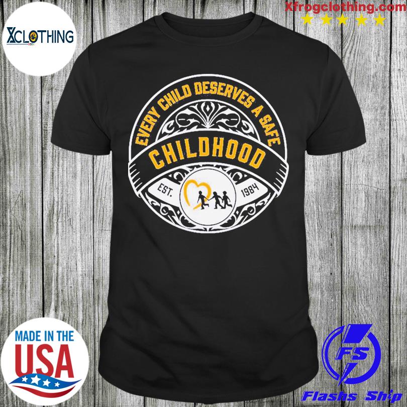 Ncmec Every Child Deserves A Safe Childhood Charity T-shirt