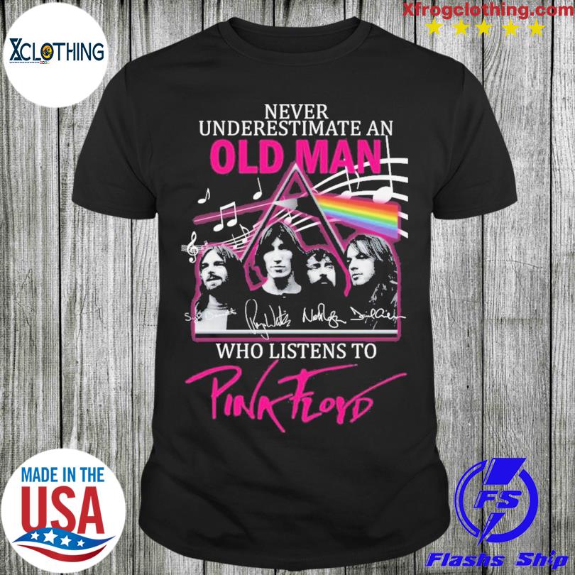 T shirt pink online floyd homme