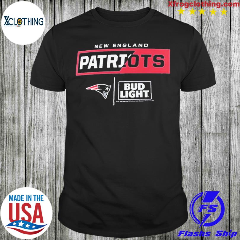 New England Patriots Fanatics Branded Nfl X Bud Light T Shirt