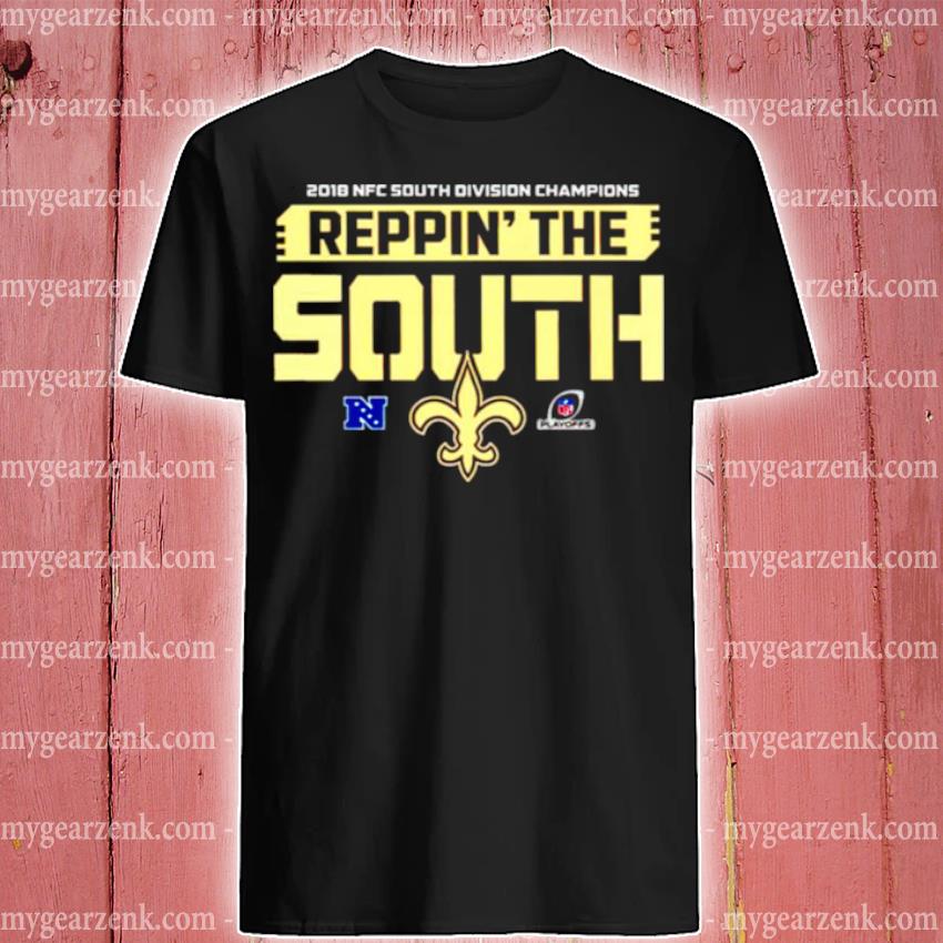 New Orleans Saints 2018 NFC south division champions reppin' the