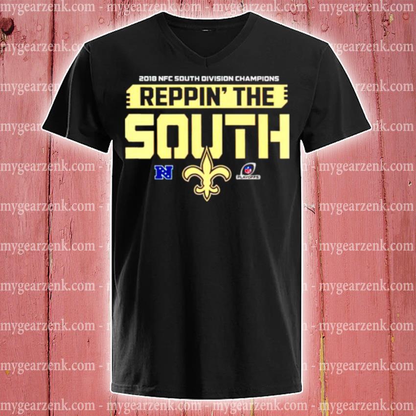 2018 NFC south division champions New Orleans Saints shirt, hoodie