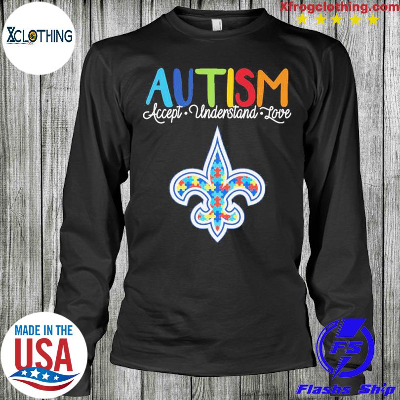 New Orleans Saints NFL Special Autism Awareness Design Hoodie T