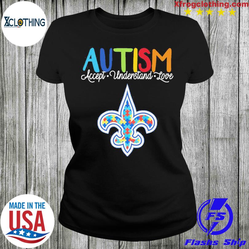 Persionalized NFL New Orleans Saints Special Autism Awareness Design Hoodie  - Torunstyle