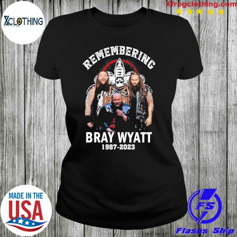 NEW Remembering Bray Wyatt 1987-2023 Unisex T-Shirt, hoodie, sweater and  long sleeve