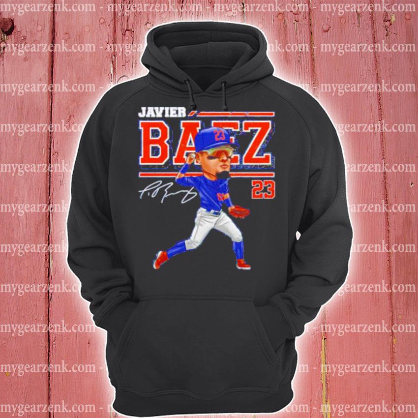 New york mets baseball javier baez #23 cartoon shirt, hoodie