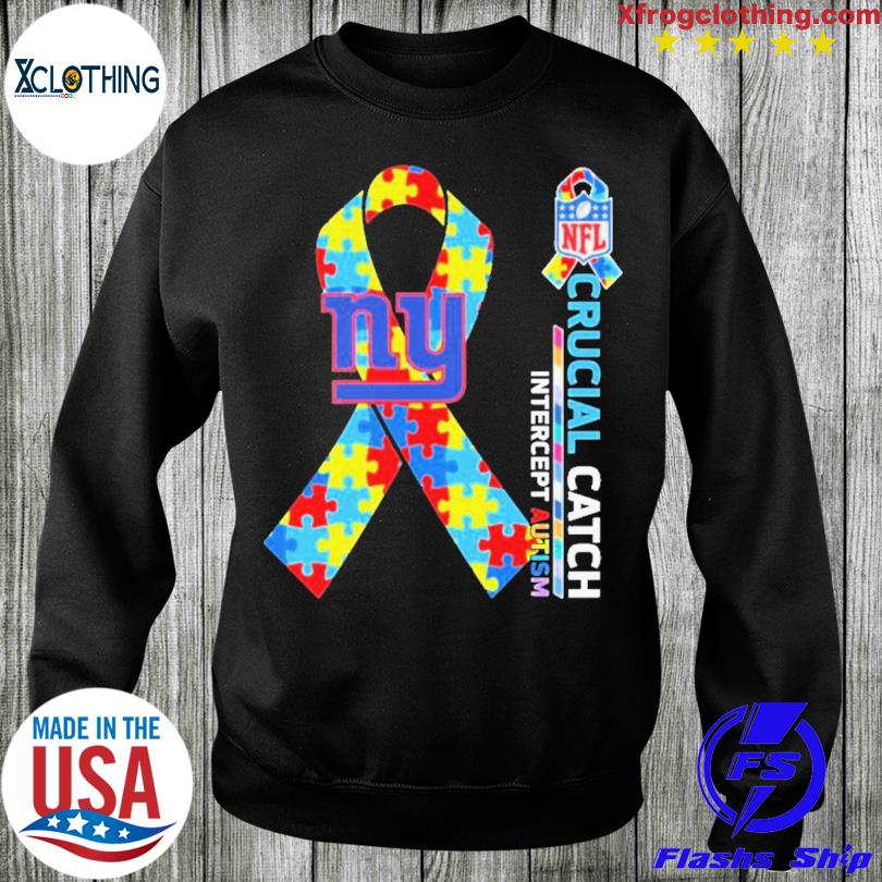 New York Giants Crucial Catch Intercept Cancer shirt, hoodie, sweater, long  sleeve and tank top