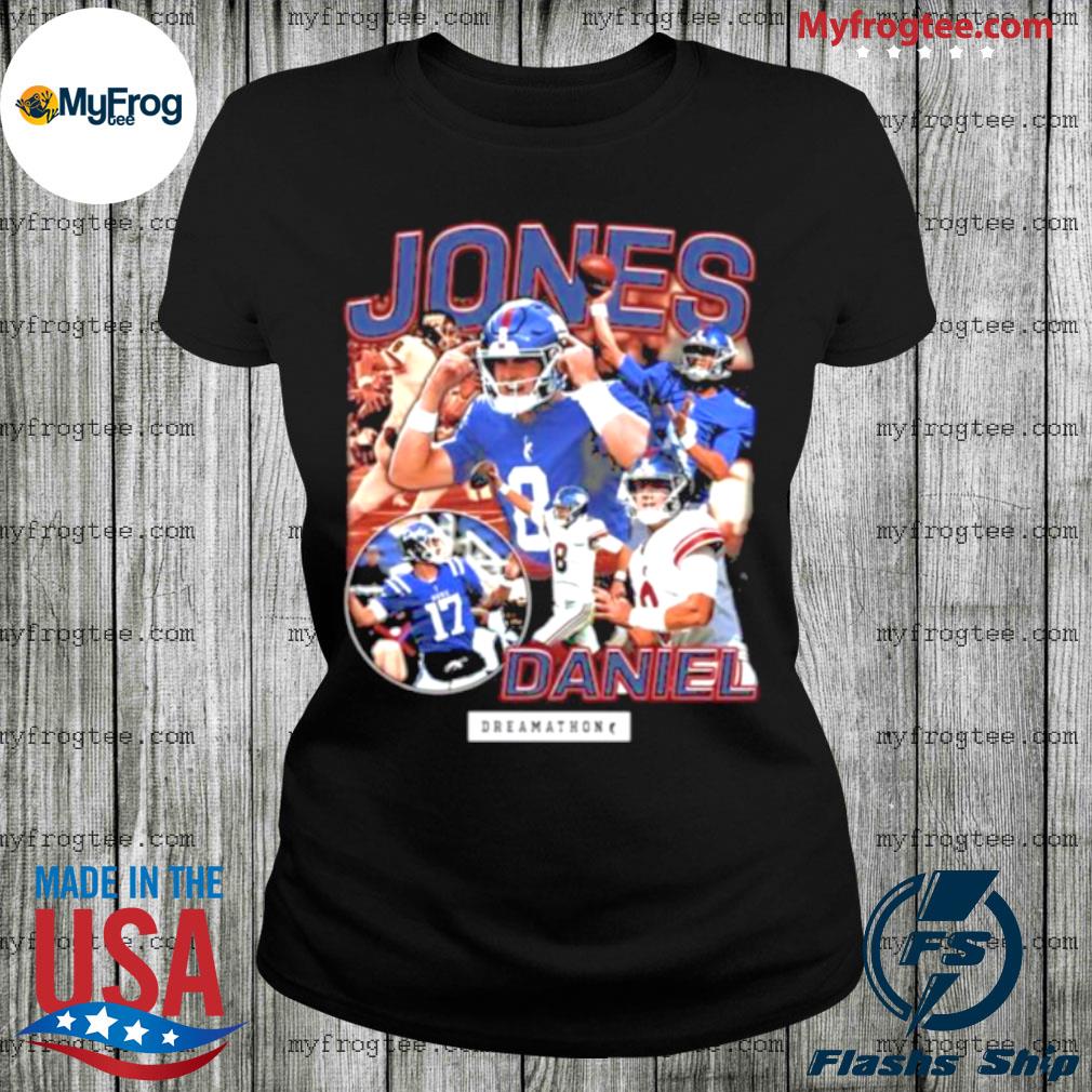 New York Giants Jones Daniel Dreamathon Shirt - Tiotee