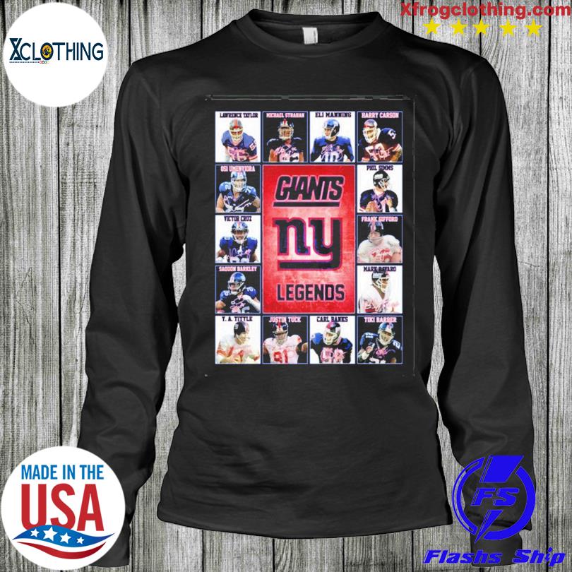 New York Giants Legends Unisex T-Shirt, hoodie, sweater and long sleeve