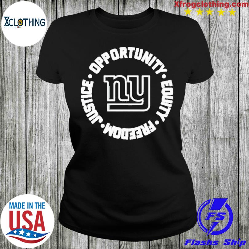 Justice Girls New York Giants Graphic T-Shirt WhiteRed