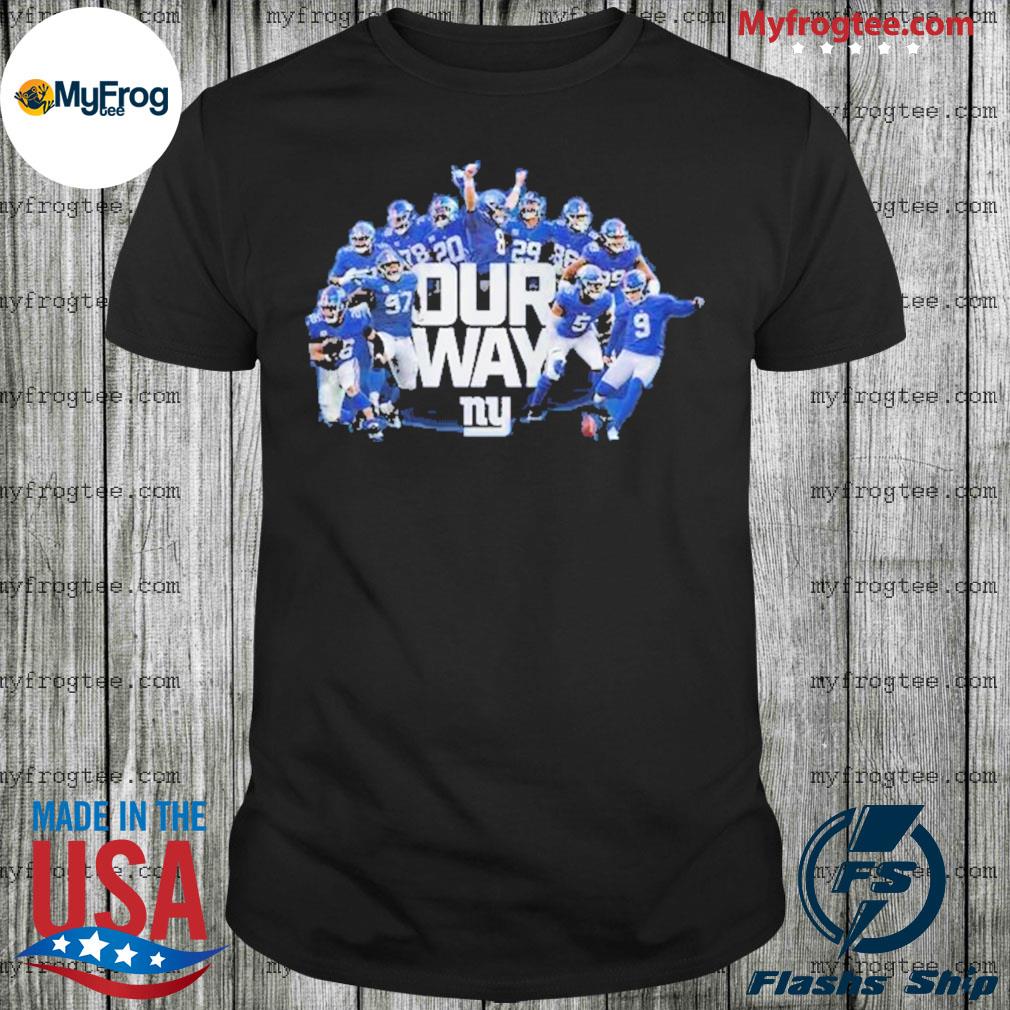 New york giants team our way player 2023 shirt, hoodie, sweater