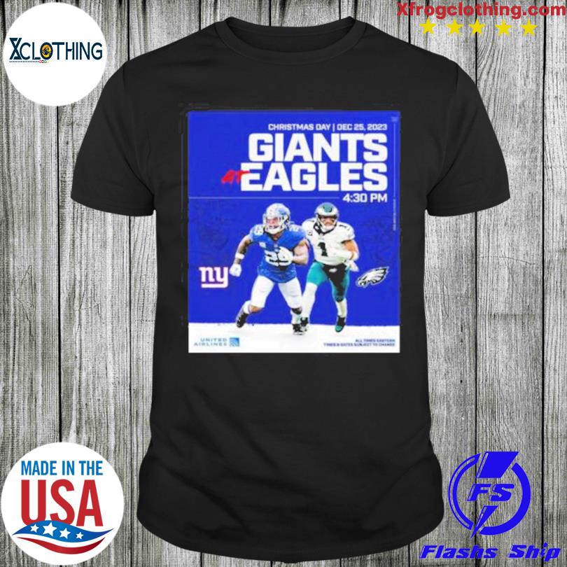 New York Giants Vs Philadelphia Eagles For Christmas Day In 2023 Nfl  Schedule Release shirt, hoodie, sweater, long sleeve and tank top