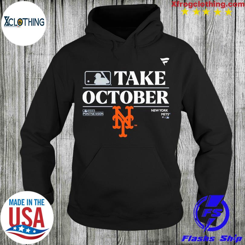 New York Mets Fanatics Branded 2023 Postseason Locker Room T-shirt  Sweatshirt Hoodie - Bluecat