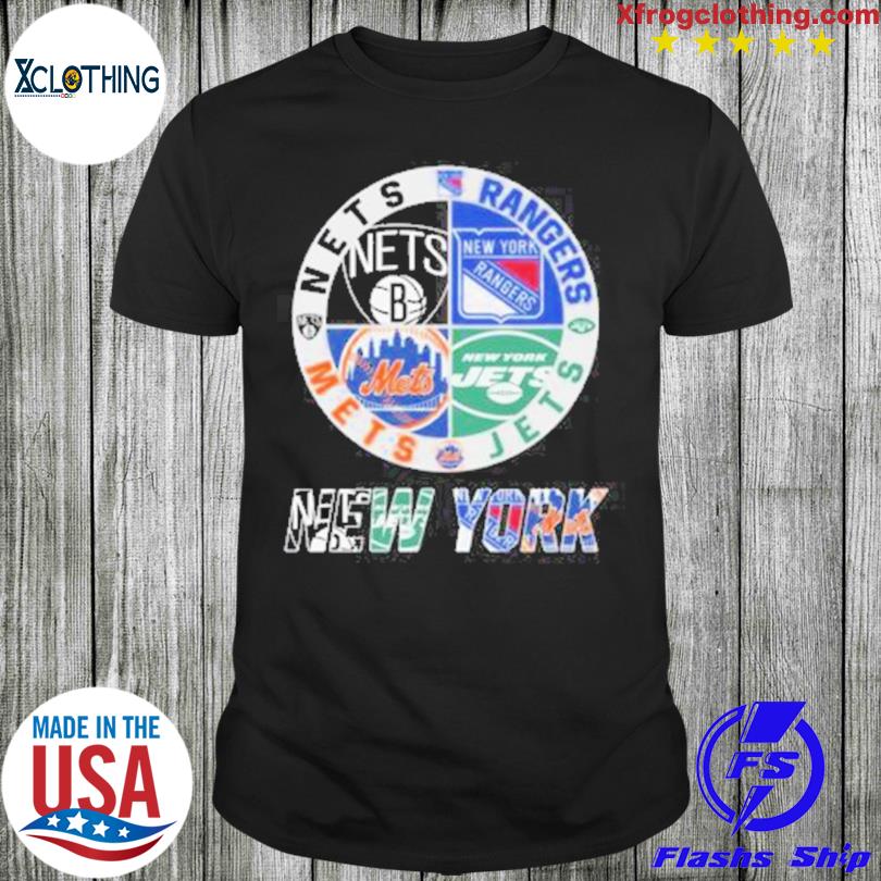 New York Mets Jets And Nets Logo Shirt, hoodie, sweater, long sleeve and  tank top