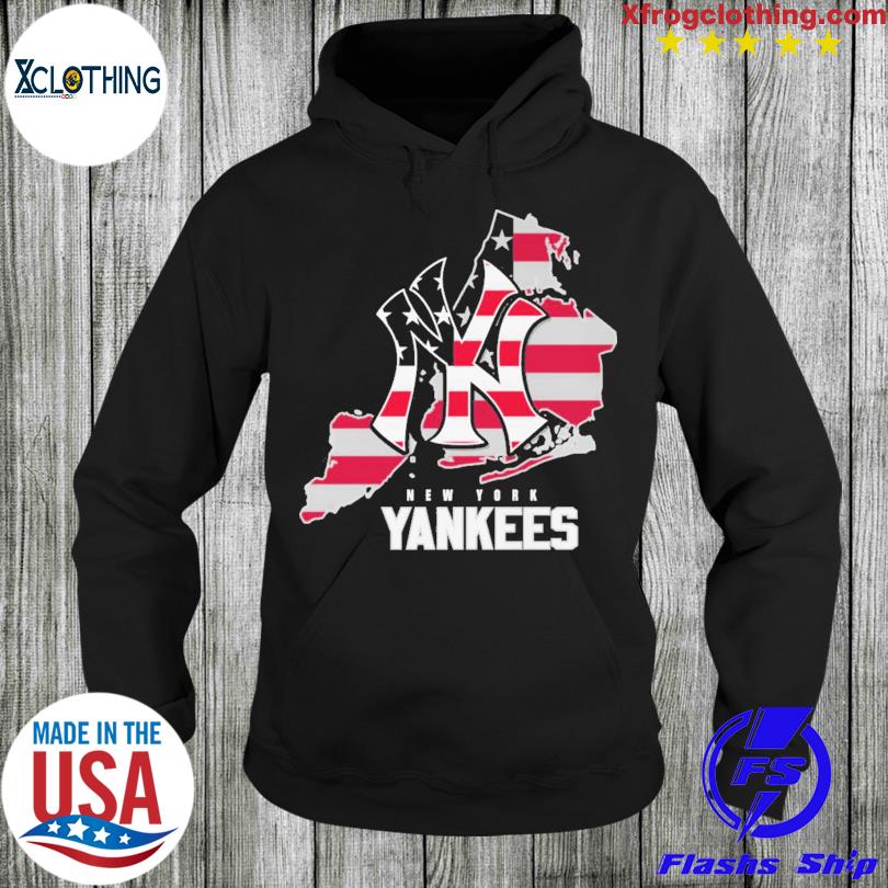 New York Yankees map USA flag shirt, hoodie, sweater, long sleeve