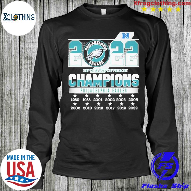 Nfc East Division Champions Philadelphia Eagles 19802022 Svg