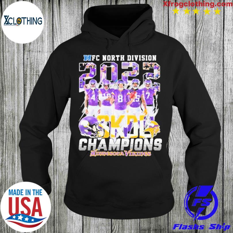 NFC North champions minnesota vikings 2022 shirt - Guineashirt