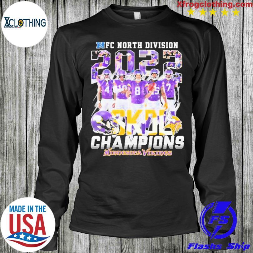 NFC North champions minnesota vikings 2022 shirt - Guineashirt