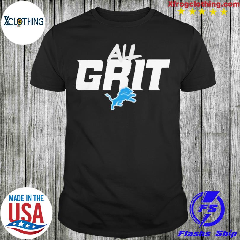 Detroit Lions All Grit 2023 Shirt - HollyTees