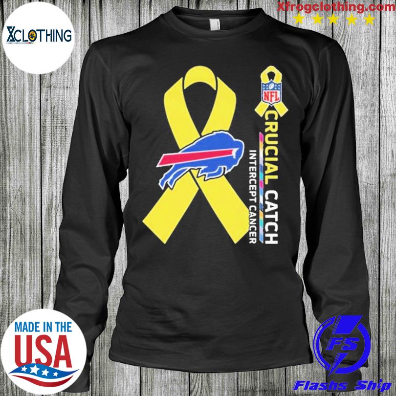 Official nfl Buffalo Bills Crucial Catch Intercept Cancer 2023 Shirt, hoodie,  sweater, long sleeve and tank top