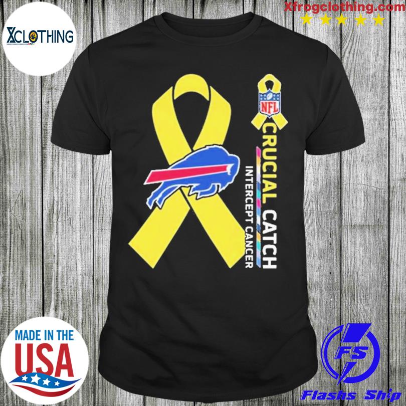 Crucial Catch Intercept Cancer Buffalo Bills 2023 shirt, hoodie, sweater  and long sleeve