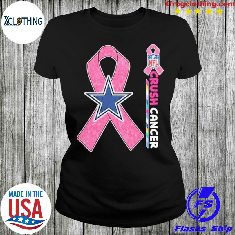 Dallas Cowboys NFL Crush Cancer shirt, hoodie, sweater, long