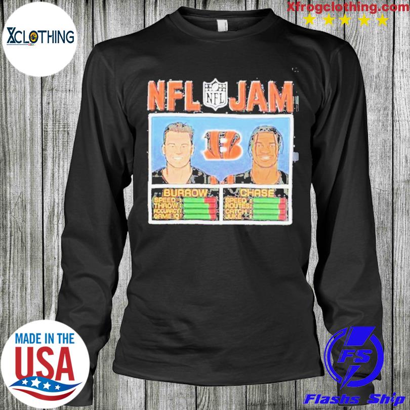 NFL Jam Cincinnati Bengals Ja'Marr Chase & Joe Burrow Shirt, hoodie,  sweater, long sleeve and tank top