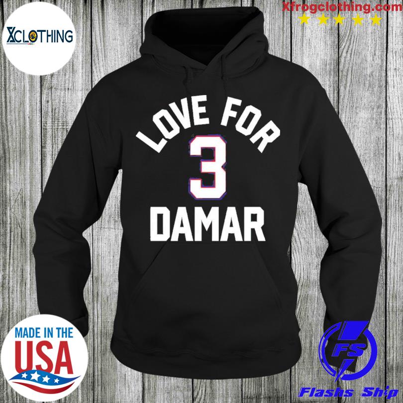 Nfl Love For 3 Damar T-Shirt - TeeHex