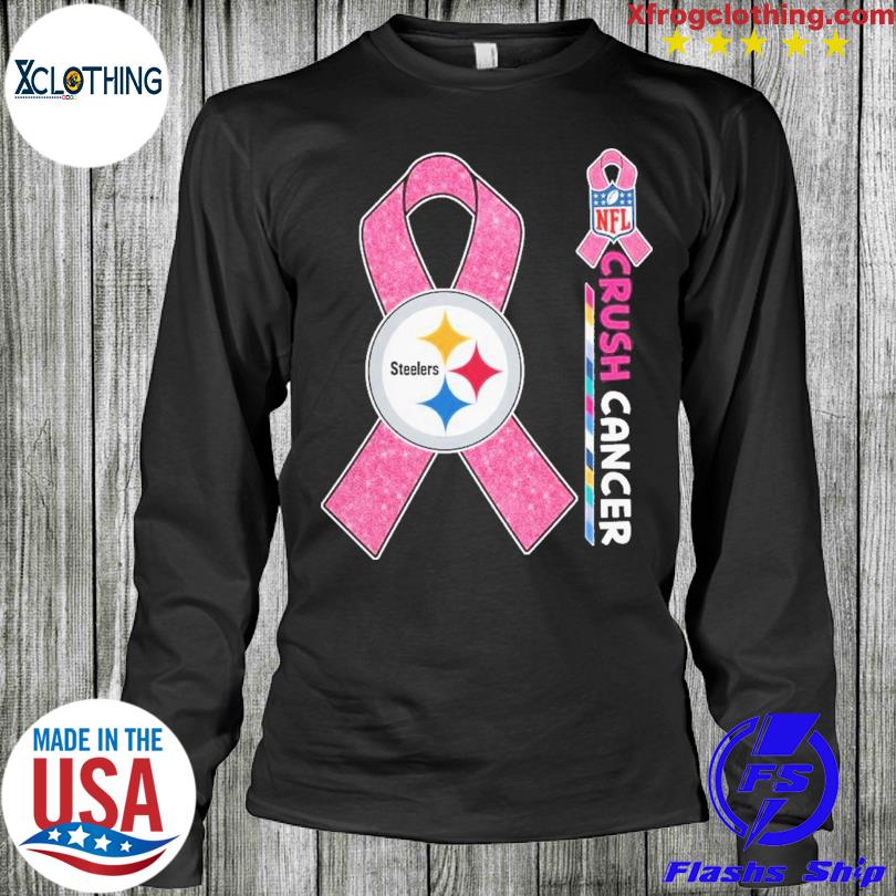 Pittsburgh Steelers Crush Cancer shirt t-shirt by To-Tee Clothing