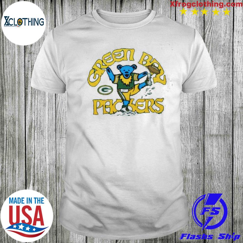 NFL x Grateful Dead x Green Bay Packers Shirt