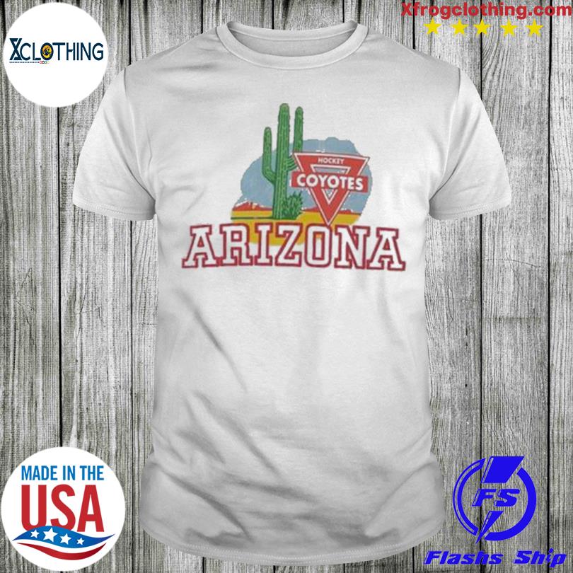 Men's Sand Arizona Coyotes Chubasco T-Shirt Size: Medium