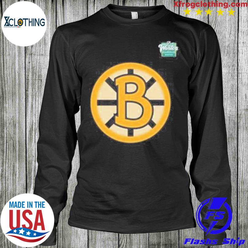 Nhl boston bruins youth 2023 nhl winter logo shirt, hoodie, sweater, long  sleeve and tank top
