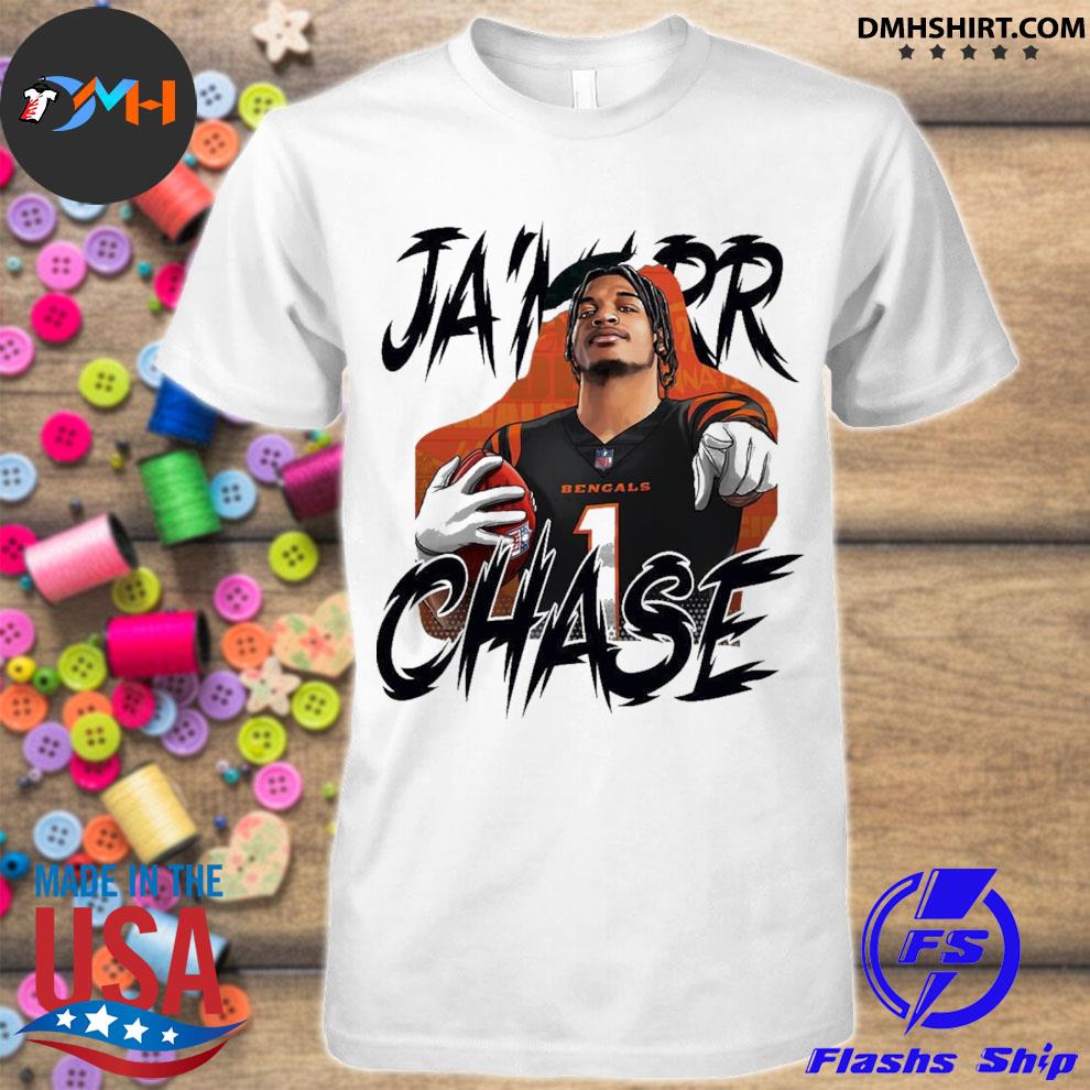 Ja'marr chase throwback new shirt, hoodie, longsleeve tee, sweater