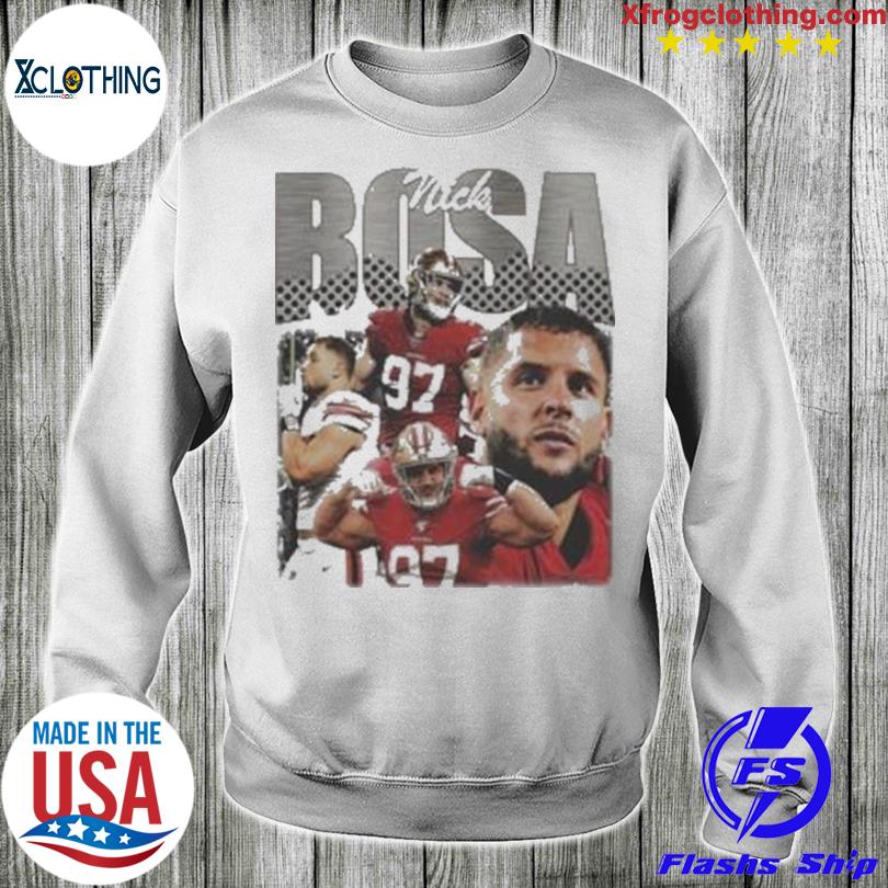 Nick Bosa San Francisco All Hail T-Shirt in 2023