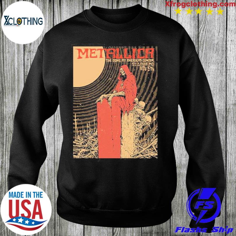 Official 2023 Metallica M72 St. Louis Tour Shirt, hoodie, sweater, long  sleeve and tank top