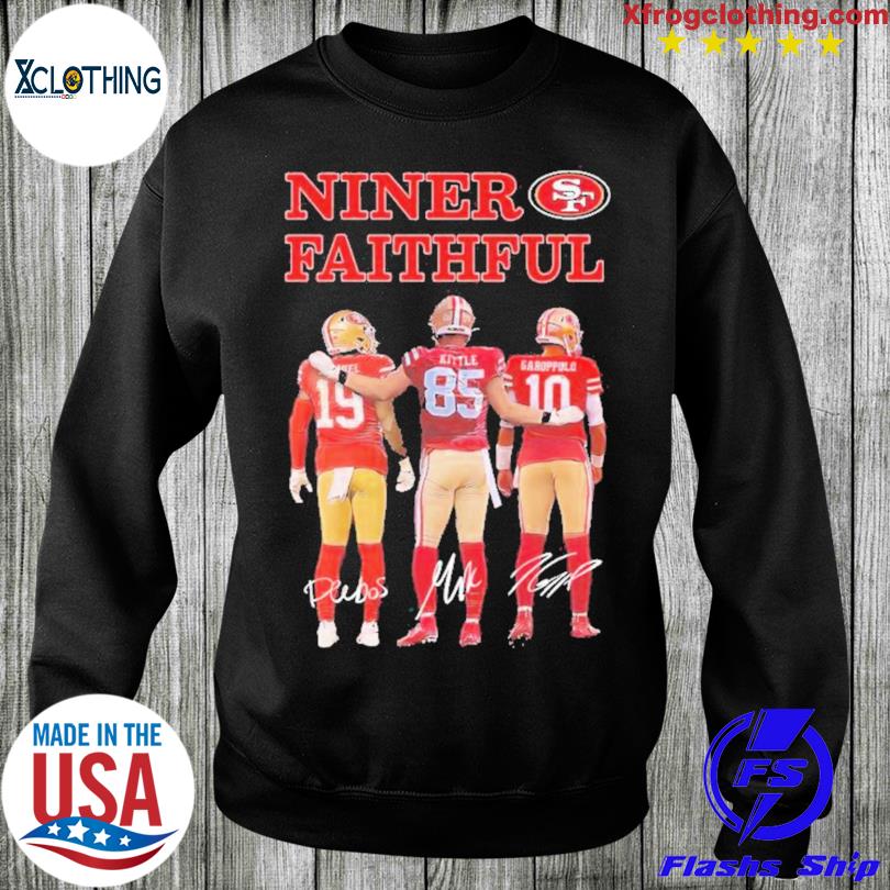 Niner Faithful Signatures Samuel, Kittle, Garoppolo San Francisco