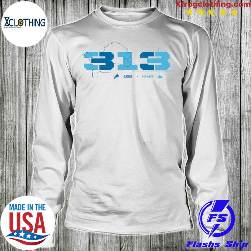 Official detroit lions 313 nike shirt