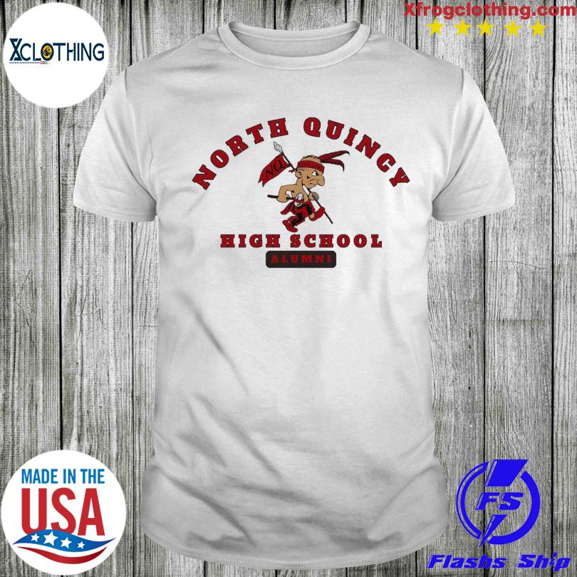 North Quincy High School Alumni logo shirt, hoodie, sweater, long sleeve  and tank top