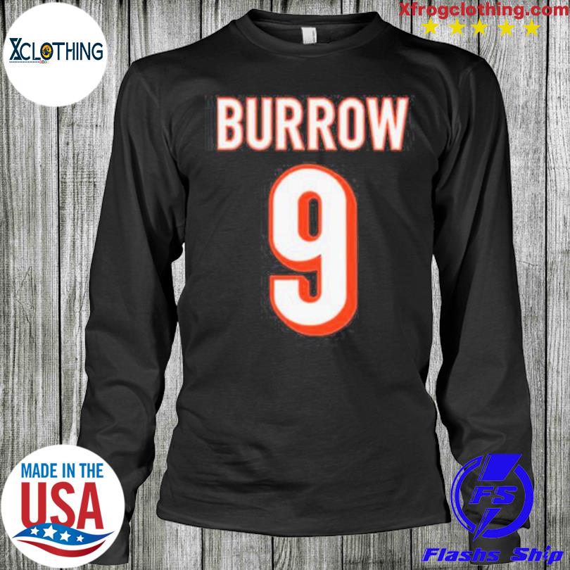 Number 9 Joe Burrow Jersey Number Graphic shirt, hoodie, sweater