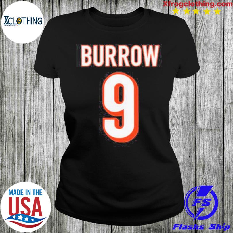 Number 9 Joe Burrow Jersey Number Graphic shirt, hoodie, sweater